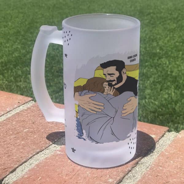 ESTAMPAS AMOR É ISSO AÍ CANECA CHOPE (NAMORADOS) - Image 7