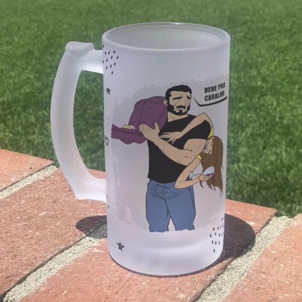 ESTAMPAS AMOR É ISSO AÍ CANECA CHOPE (NAMORADOS) - Image 9