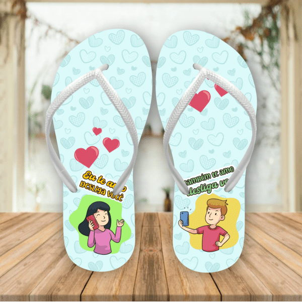 ESTAMPAS NAMORADOS JUNTOS CHINELOS - Image 15