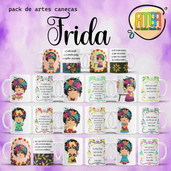ESTAMPAS FRIDA CANECAS - Image 2
