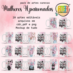 ESTAMPAS MULHERES COM AMOR (NAMORADOS)