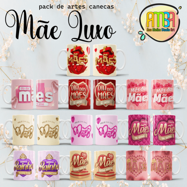 ESTAMPAS MÃE LUXO CANECAS - Image 2