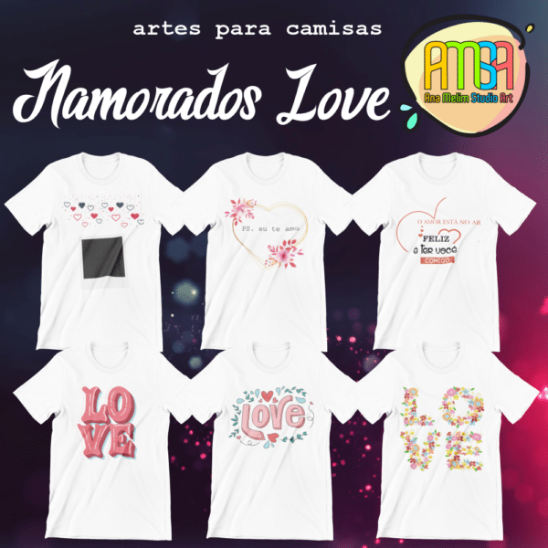 ESTAMPAS NAMORADOS LOVE CAMISAS - Image 4
