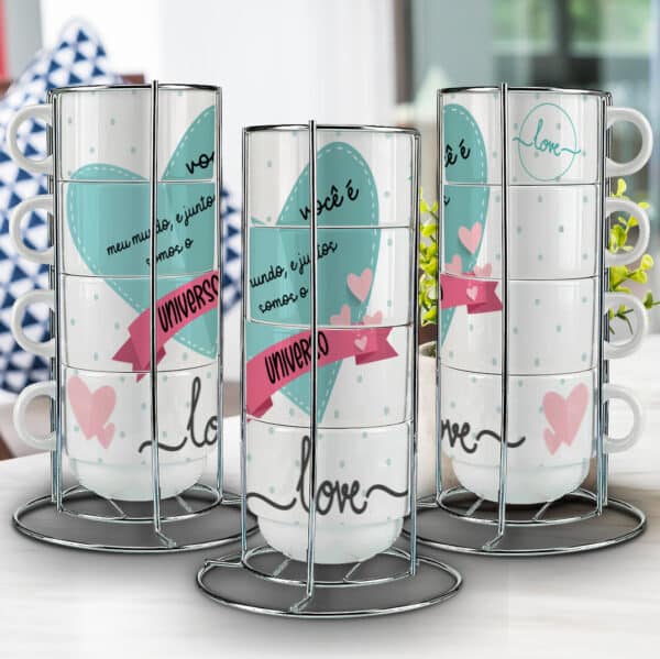 ESTAMPAS NAMORADOS XÍCARAS - Image 9