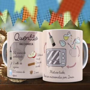 ESTAMPAS RECEITAS DE SÃO JOÃO CANECAS