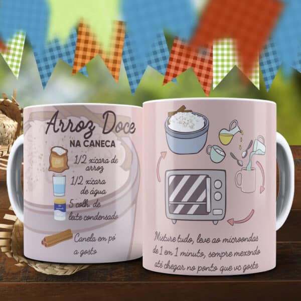 ESTAMPAS RECEITAS DE SÃO JOÃO CANECAS - Image 2