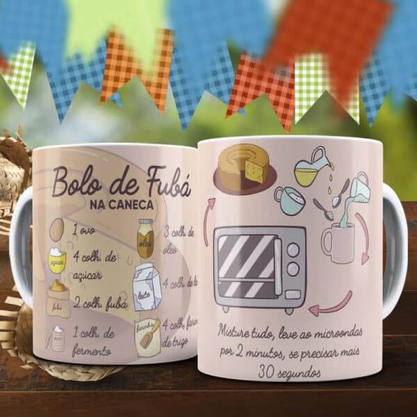 ESTAMPAS RECEITAS DE SÃO JOÃO CANECAS - Image 3