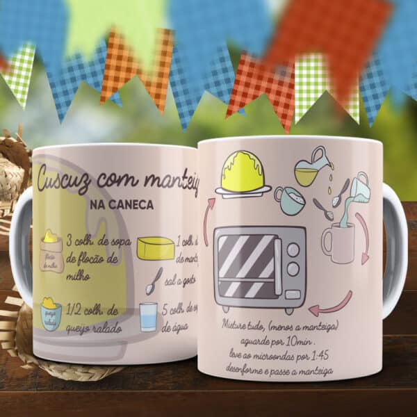 ESTAMPAS RECEITAS DE SÃO JOÃO CANECAS - Image 4