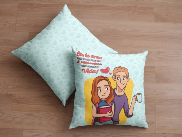 ESTAMPAS NAMORADOS JUNTINHOS ALMOFADAS - Image 2