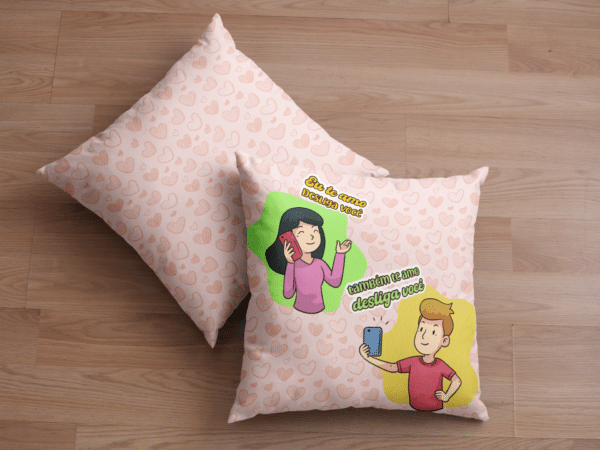 ESTAMPAS NAMORADOS JUNTINHOS ALMOFADAS - Image 9