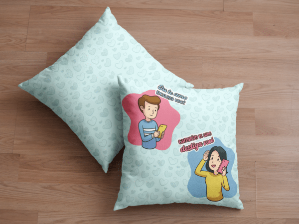 ESTAMPAS NAMORADOS JUNTINHOS ALMOFADAS - Image 6