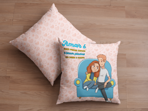 ESTAMPAS NAMORADOS JUNTINHOS ALMOFADAS