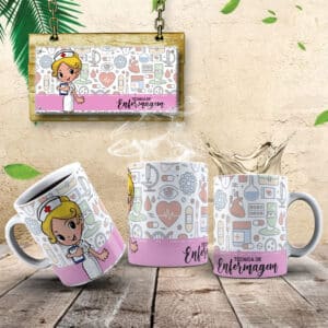 ESTAMPAS ENFEREMEIROS CANECAS