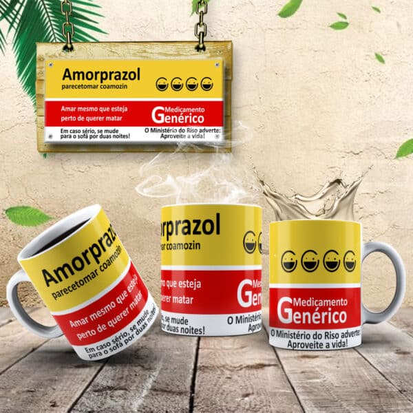 ESTAMPAS MEDICAMENTO CERTO CANECAS - Image 2