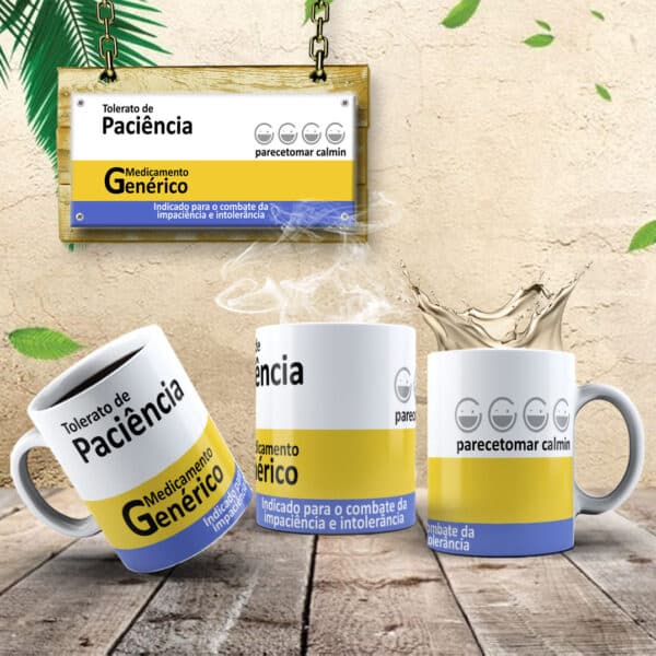 ESTAMPAS MEDICAMENTO CERTO CANECAS - Image 7