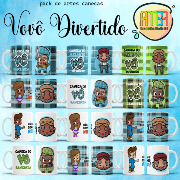 PACK VOVÔ DIVERTIDO CANECAS (avós) - Image 2