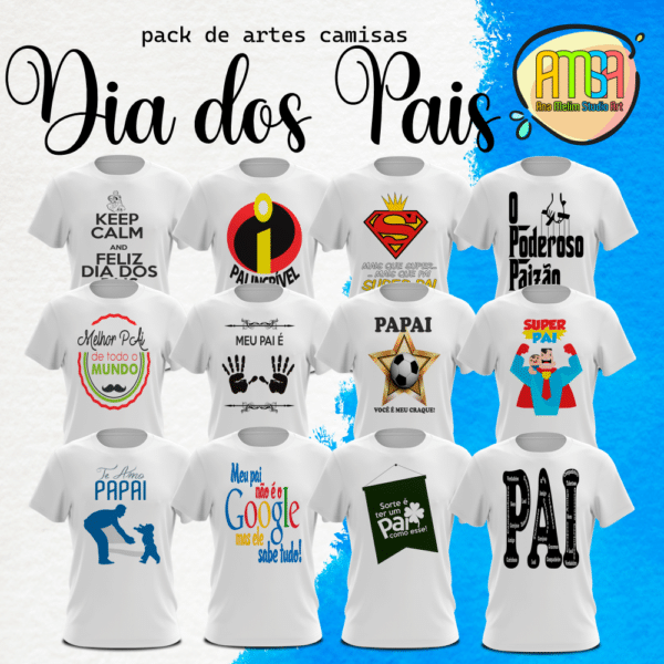 ESTAMPAS DIA DOS PAIS CAMISAS - Image 3