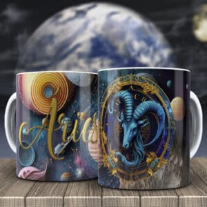 ESTAMPAS SIGNOS 3D CANECAS