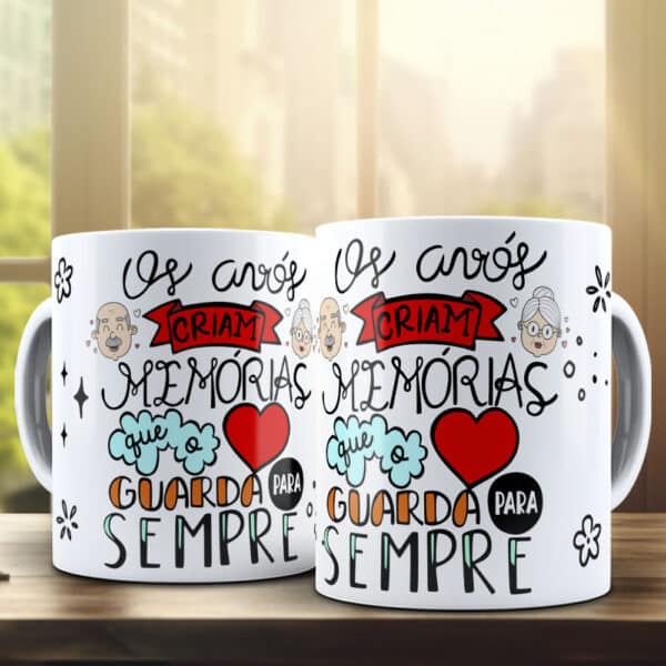 ESTAMPAS AVÓS LETTERING CANECAS - Image 2