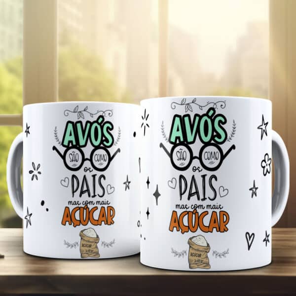 ESTAMPAS AVÓS LETTERING CANECAS - Image 3