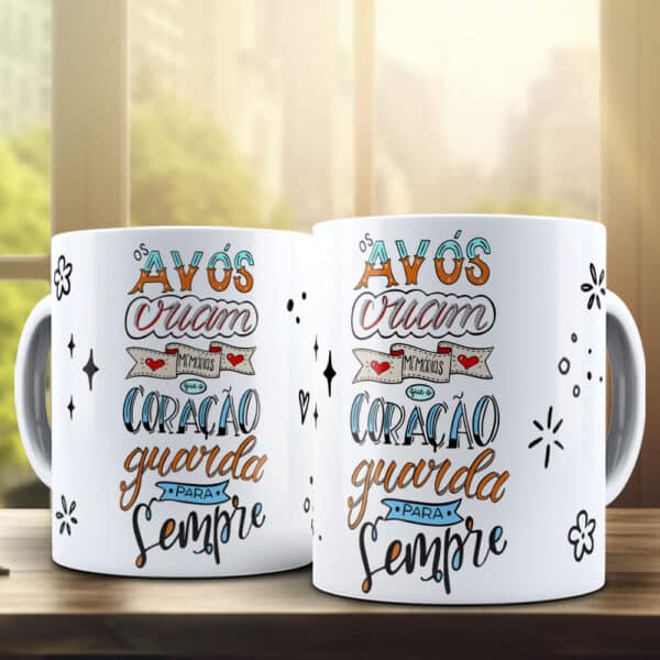 ESTAMPAS AVÓS LETTERING CANECAS - Image 4