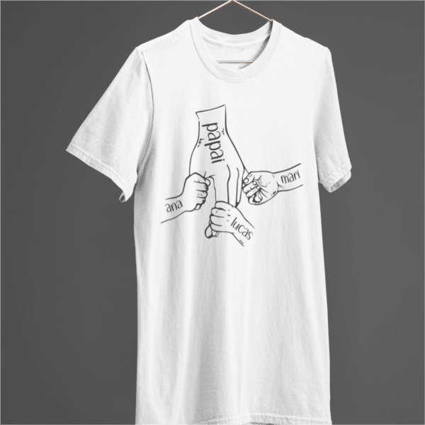 ESTAMPAS MÃO DE PAI CAMISAS