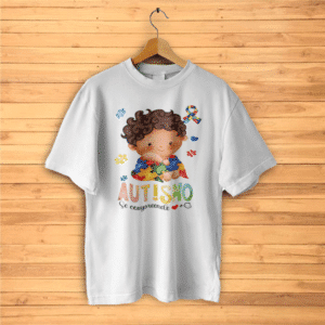 ESTAMPAS AUTISMO AQUARELA CAMISAS