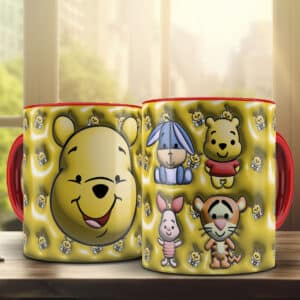 ESTAMPAS POOH MELIM MOLINA BUBBLE CANECAS