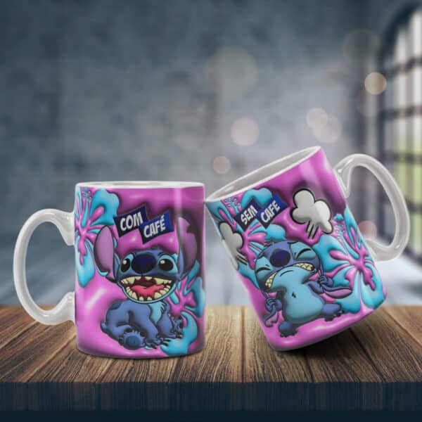 ESTAMPAS STITCH BUBBLE CANECAS - Image 4