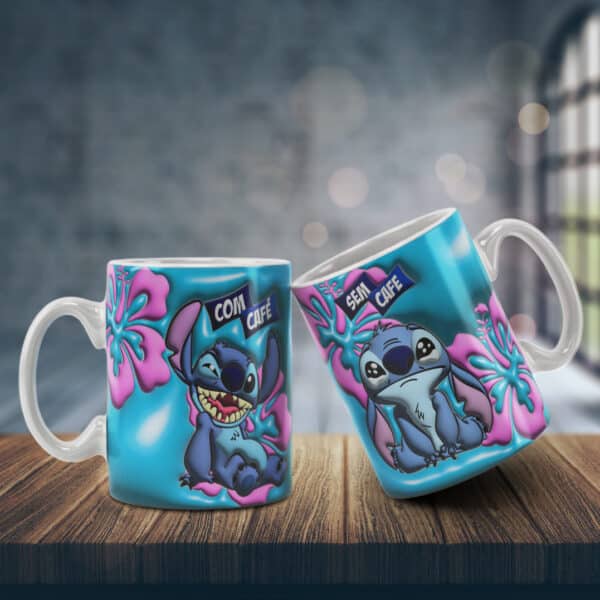 ESTAMPAS STITCH BUBBLE CANECAS - Image 5