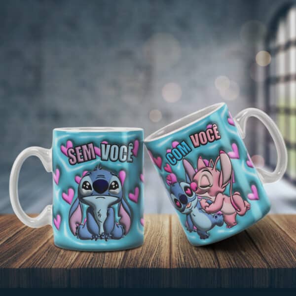 ESTAMPAS STITCH BUBBLE CANECAS - Image 6