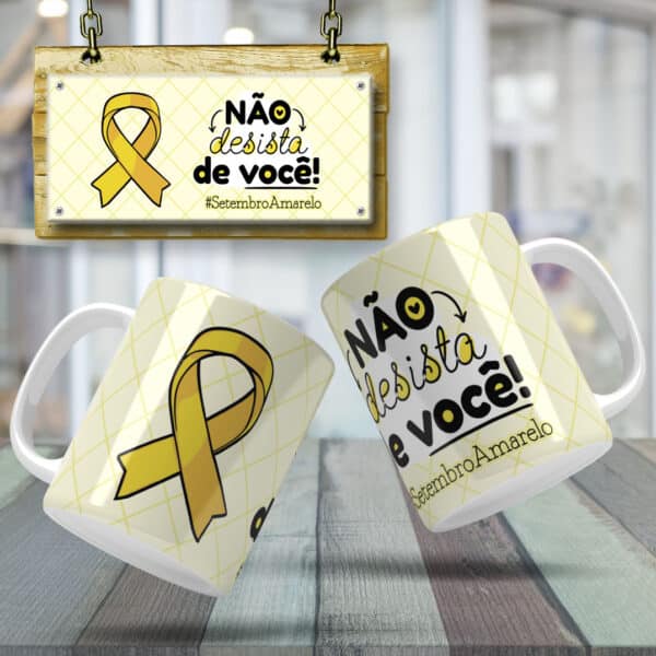 ESTAMPAS SETEMBRO AMARELO CANECAS - Image 2