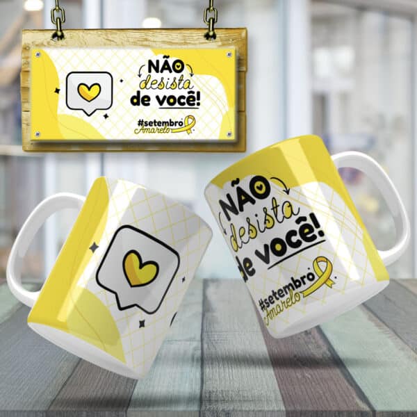 ESTAMPAS SETEMBRO AMARELO CANECAS - Image 3