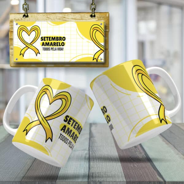ESTAMPAS SETEMBRO AMARELO CANECAS - Image 4