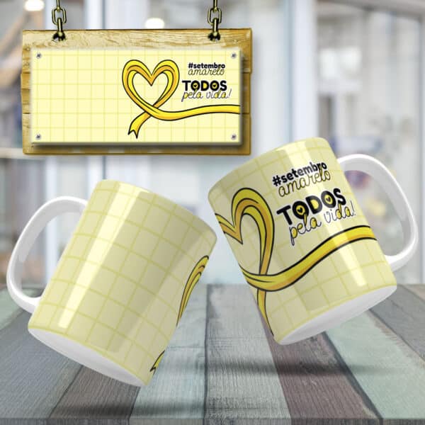 ESTAMPAS SETEMBRO AMARELO CANECAS - Image 5