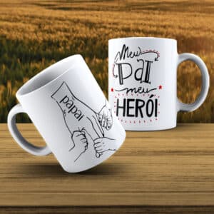 ESTAMPAS MÃOS DE PAI CANECAS