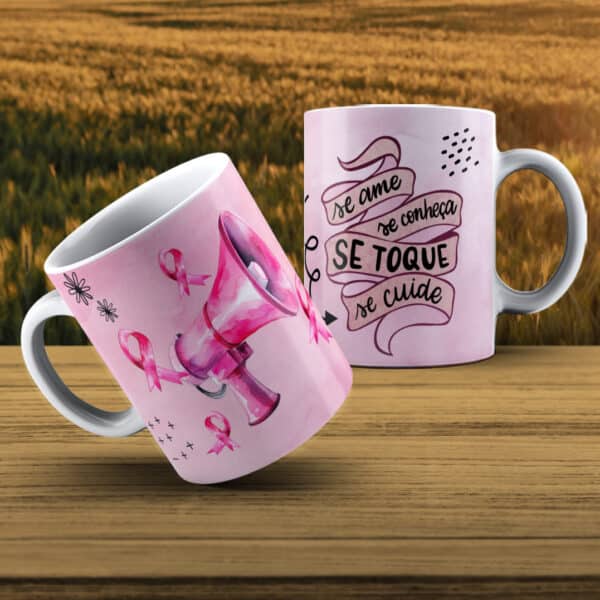 ESTAMPAS OUTUBRO ROSA 2023 CANECAS - Image 6
