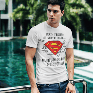 ESTAMPA PAI HERÓI CAMISA UNICA
