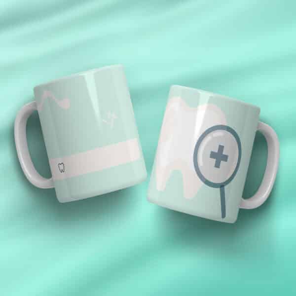 ESTAMPAS DENTISTAS CANECAS