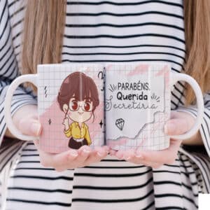 ESTAMPAS SECRETÁRIA CANECAS