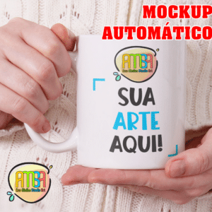MOCKUP AUTOMÁTICO CANECA 91