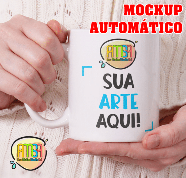 MOCKUP AUTOMÁTICO CANECA 91