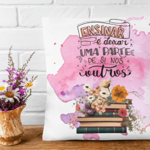 ESTAMPAS PROFESSORES LIVROS ALMOFADAS