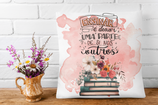 ESTAMPAS PROFESSORES LIVROS ALMOFADAS - Image 2
