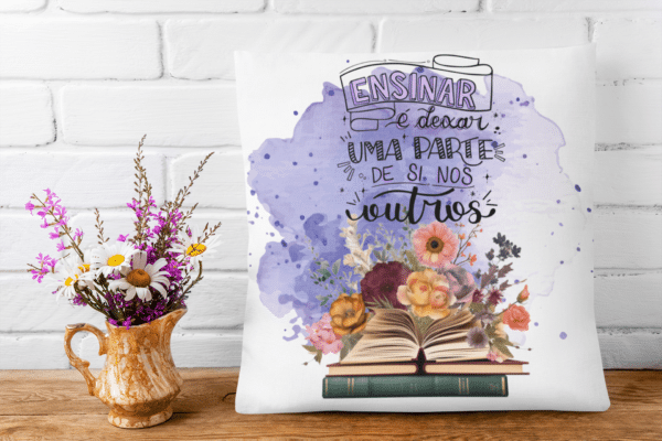 ESTAMPAS PROFESSORES LIVROS ALMOFADAS - Image 3