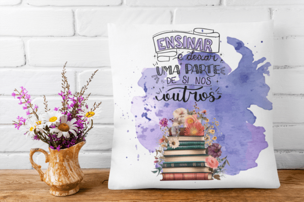 ESTAMPAS PROFESSORES LIVROS ALMOFADAS - Image 4