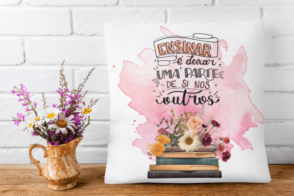 ESTAMPAS PROFESSORES LIVROS ALMOFADAS - Image 5