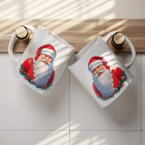 ESTAMPAS PAPAI NOEL BÁSICO 3D CANECAS