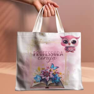 ESTAMPAS PROFESSORA CORUJA BOLSAS