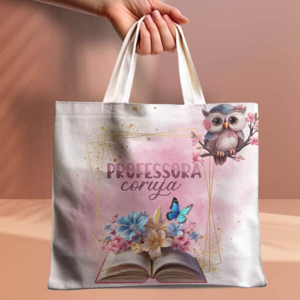 ESTAMPAS PROFESSORA CORUJA BOLSAS - Imagem 3